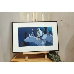 Cel Art San And His Wolf Brothers - Studio Ghibli