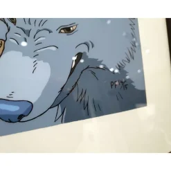 Cel Art San And His Wolf Brothers - Studio Ghibli