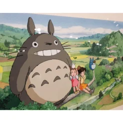 Cel Art Totoro On A Summer Day - Studio Ghibli