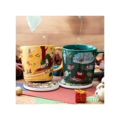 Ceramic Coaster Baron & Louise - Whisper Of The Heart