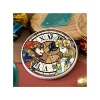 Ceramic Coaster King Of Dwarf & Princess - Whisper Of The Heart
