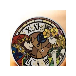 Ceramic Coaster King Of Dwarf & Princess - Whisper Of The Heart
