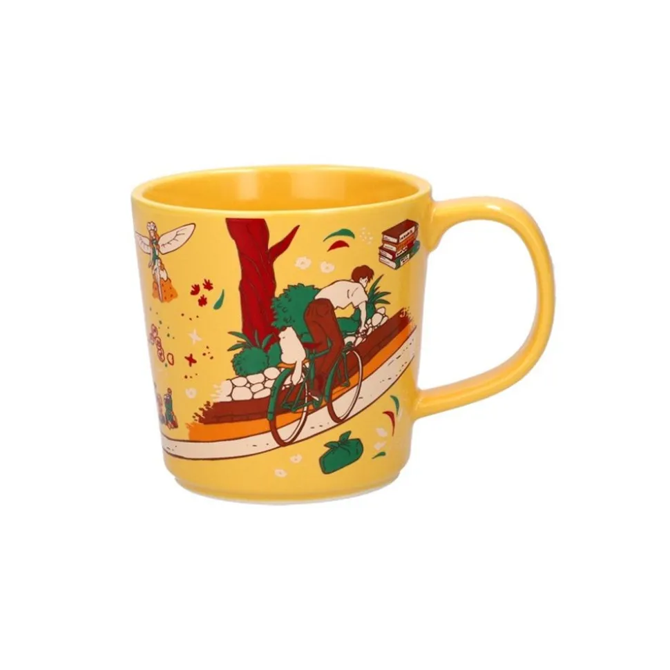 Ceramic Cup Chasing The Cat - Whisper Of The Heart