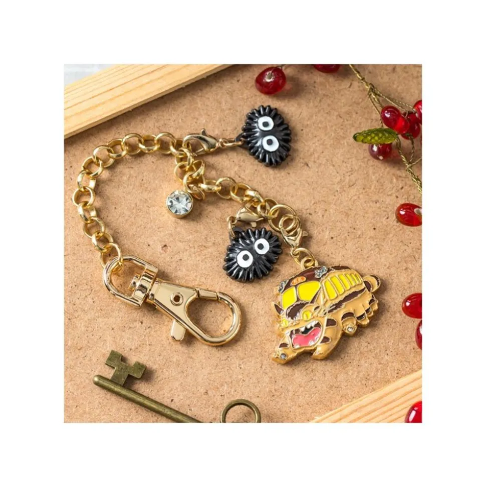Charm Chain Catbus & Soot Sprites - My Neighbor Totoro