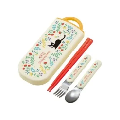 Chopsticks Spoon Fork Box Set Botanical Garden - Kiki'S Delivery Serv