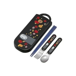 Chopsticks Spoon Fork Set No Face & Lantern - Spirited Away