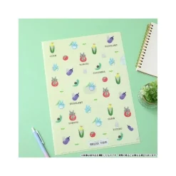 Clear File A4 Break Time Vegetables - My Neighbor Totoro