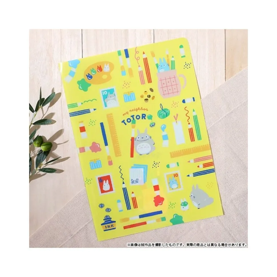 Clear File A4 Totoro Draws - My Neighbor Totoro