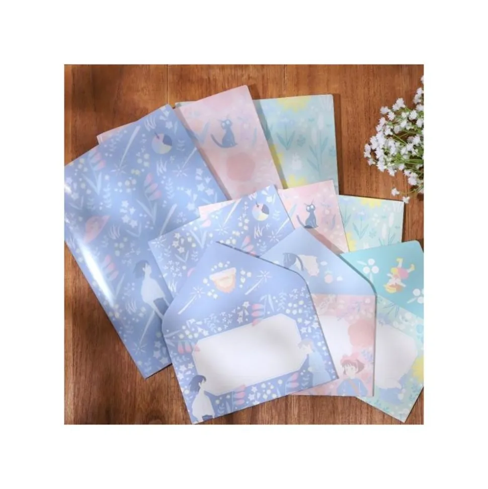 Clear Folder & Letter Set Sophie And Haru - Howl'S Moving Castle