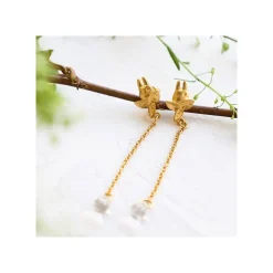 Clipped Earrings Small Totoro Drop Series - My Neighbor Totoro