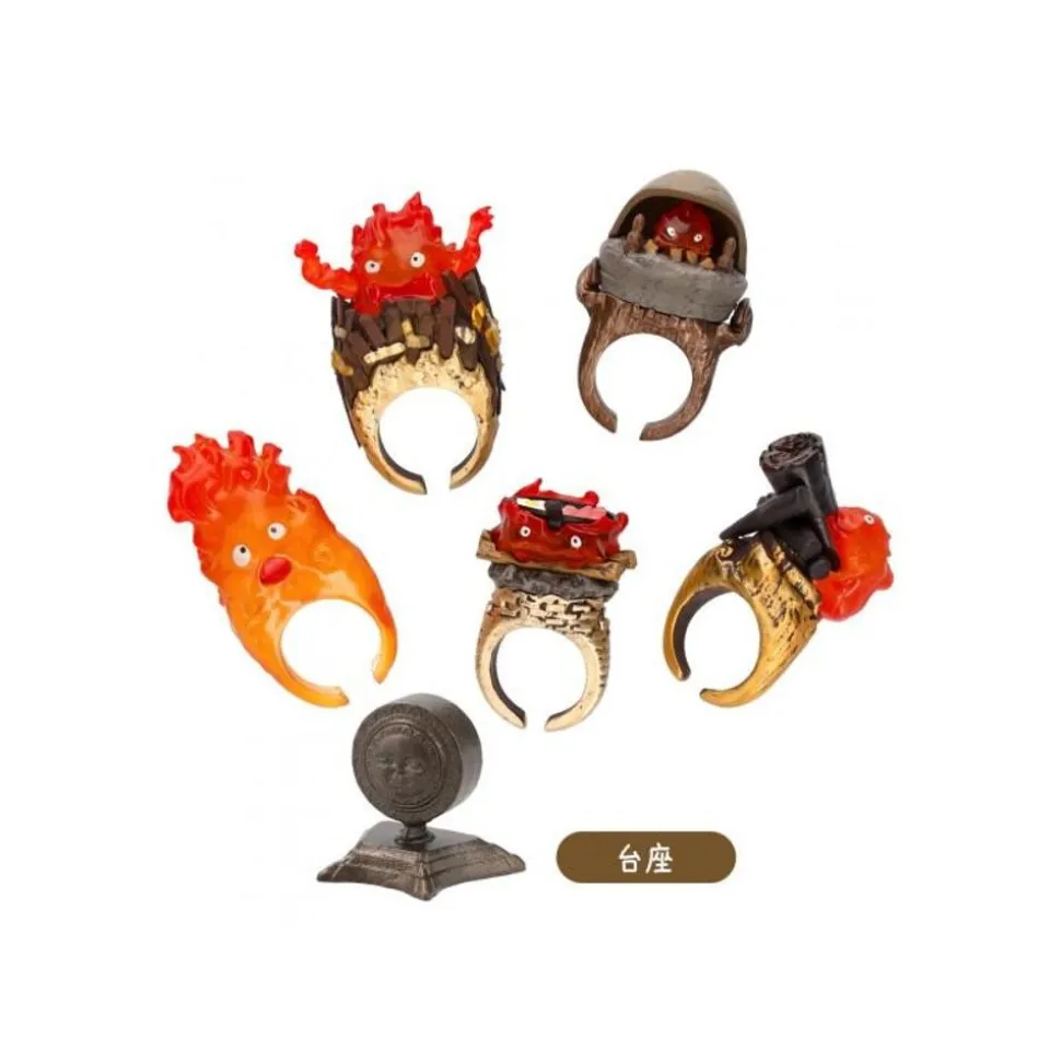 Collection Calcifer 1 Blind Ring - Howl'S Moving Castle