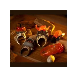 Collection Calcifer 1 Blind Ring - Howl'S Moving Castle
