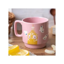 Coloful Embossed Mug Kiki On Her Broom - Kiki'S Delivery Service