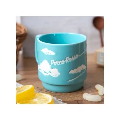 Coloful Embossed Mug Savoia - Porco Rosso