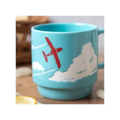 Coloful Embossed Mug Savoia - Porco Rosso