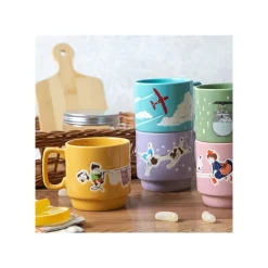 Coloful Embossed Mug Savoia - Porco Rosso