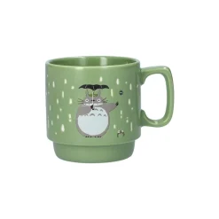 Coloful Embossed Mug Totoro Holding Umbrella - My Neighbor Totoro