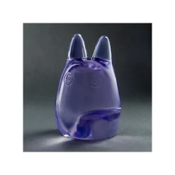 Crystal Figurine Transparent Small Totoro Purple - My Neighbor Totoro