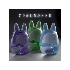 Crystal Figurine Transparent Small Totoro Purple - My Neighbor Totoro