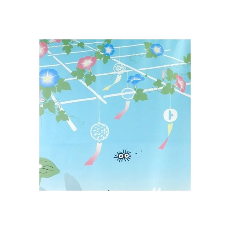 Curtain Totoro Summer Sky - My Neighbor Totoro