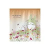 Curtains Flowers Totoro - My Neighbor Totoro