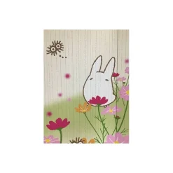 Curtains Flowers Totoro - My Neighbor Totoro