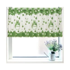Curtains Totoro Clovers - My Neighbor Totoro