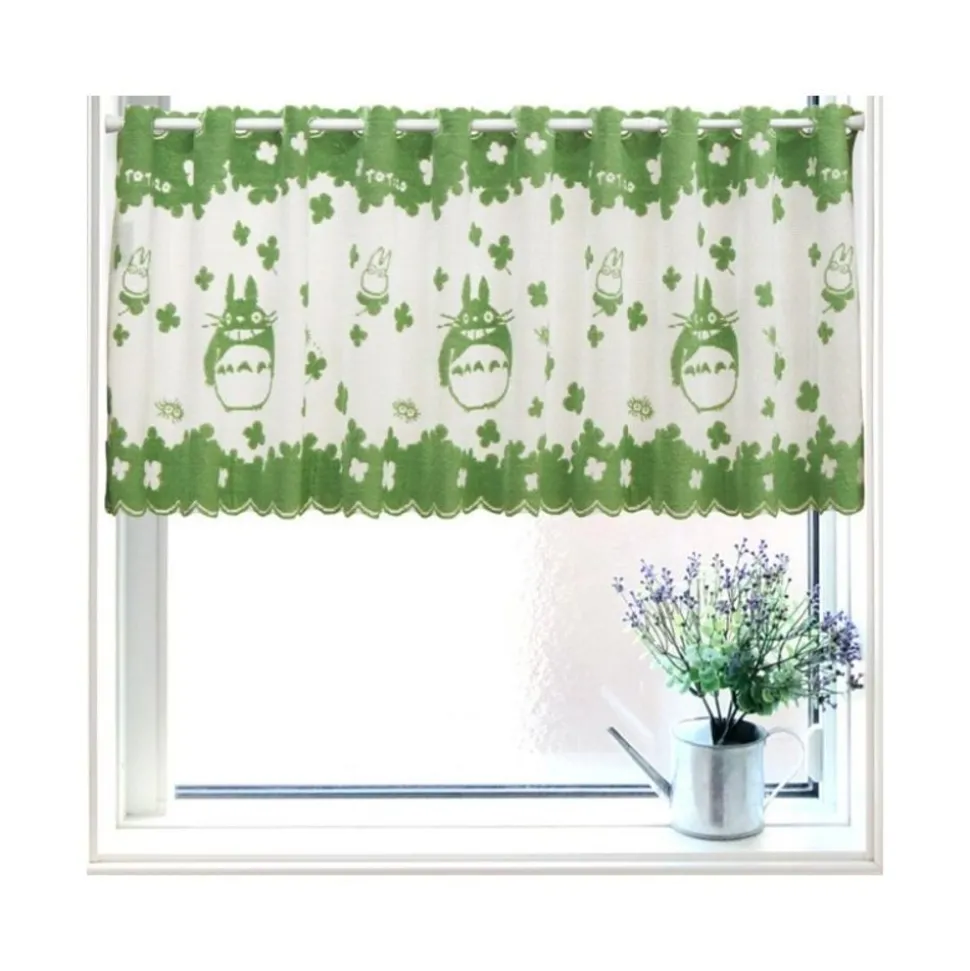 Curtains Totoro Clovers - My Neighbor Totoro