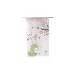 Curtains Totoro Sakura - My Neighbor Totoro
