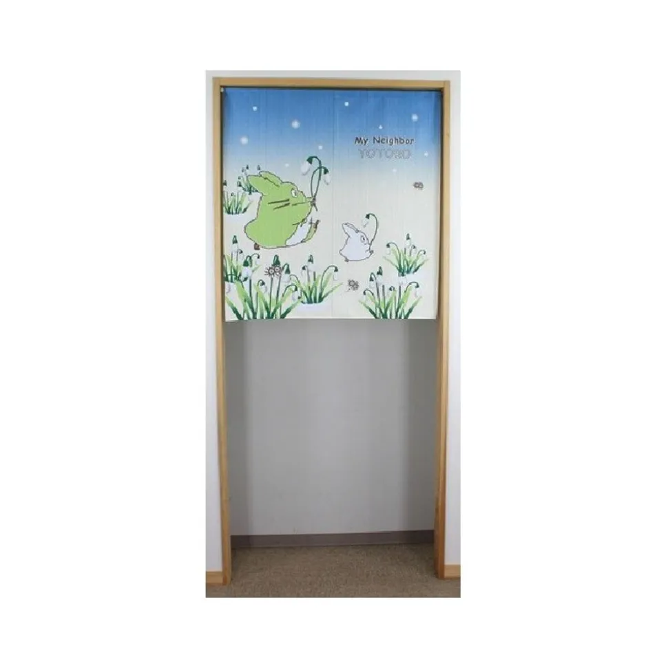 Curtains Totoro Snowflake - My Neighbor Totoro