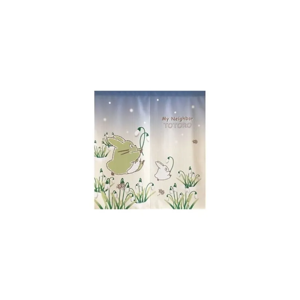 Curtains Totoro Snowflake - My Neighbor Totoro
