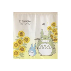 Curtains Totoro Sunflower - My Neighbor Totoro