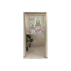 Curtains Tulips Totoro - My Neighbor Totoro