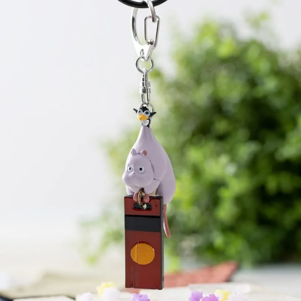 3D Keychains Boh Mouse And Bird - Spirited Away