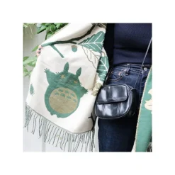 Dark Green Stole Oak Leaves - My Neighbor Totoro