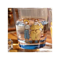 Decorated Glass Marco & Fio - Porco Rosso