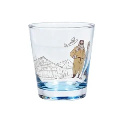 Decorated Glass Marco & Fio - Porco Rosso
