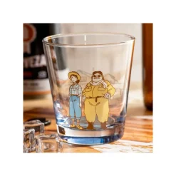 Decorated Glass Marco & Fio - Porco Rosso