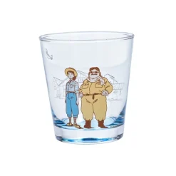 Decorated Glass Marco & Fio - Porco Rosso
