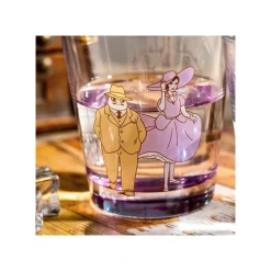Decorated Glass Marco & Gina - Porco Rosso