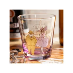 Decorated Glass Marco & Gina - Porco Rosso
