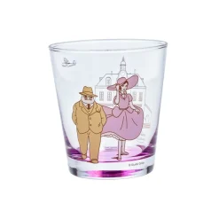 Decorated Glass Marco & Gina - Porco Rosso