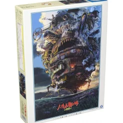 Deluxe Foil Puzzle 1000P Movie Poster - Howl'S Moving Castle