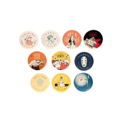 Display Of 10 Chihiro Anniversary Badges - Spirited Away