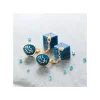 Earrings Accessory Series Volucite Crystal & Keystone - Castle In The