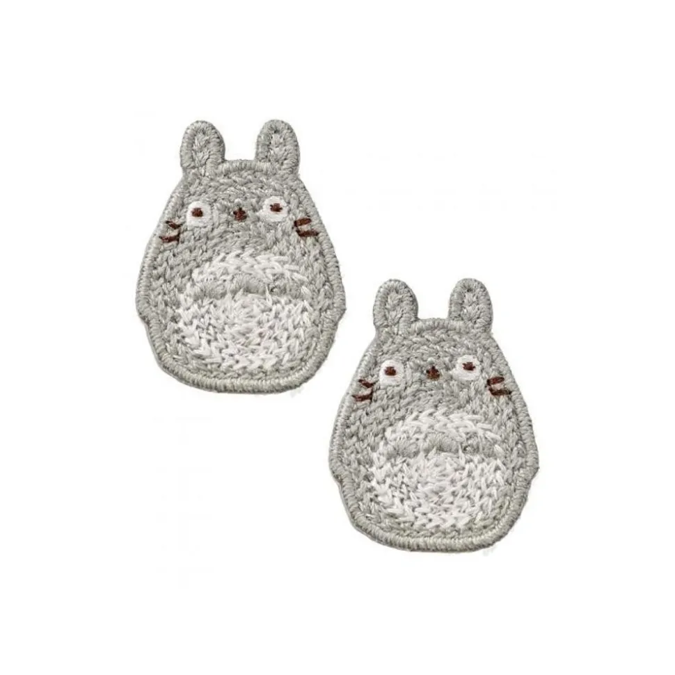 Earrings Embroidery Serie Totoro - My Neighbour Totoro