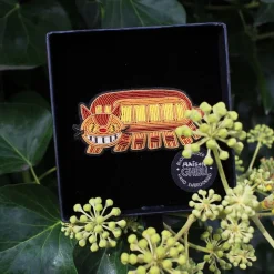 Embroidered Jewel Brooch Catbus - My Neighbor Totoro