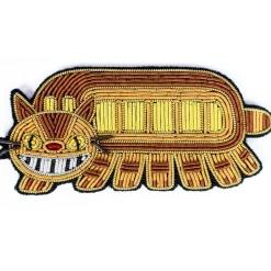 Embroidered Jewel Brooch Catbus - My Neighbor Totoro