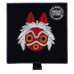 Embroidered Jewel Brooch San'S Mask - Princess Mononoke