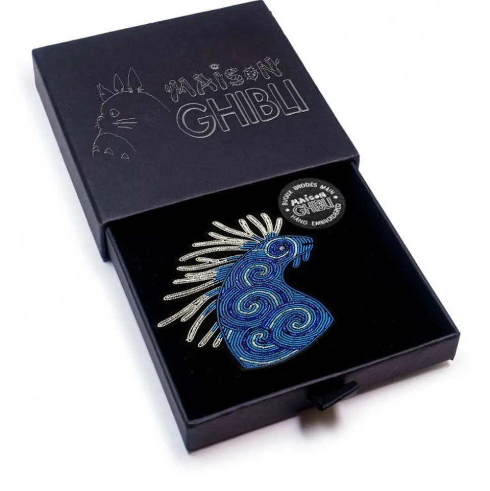 Embroidered Jewel Brooch Night Walker - Princess Mononoke